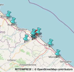 Mappa Via Benedetto Cairoli, 61121 Pesaro PU, Italia (14.87091)