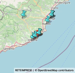 Mappa 18013 Diano Marina IM, Italia (9.49273)