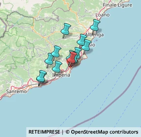 Mappa 18013 Diano Marina IM, Italia (8.86)