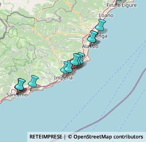 Mappa 18013 Diano Marina IM, Italia (14.67538)