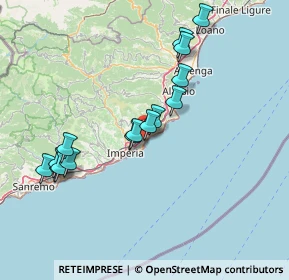 Mappa 18013 Diano Marina IM, Italia (14.79867)