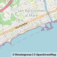 Kart San Bartolomeo al Mare