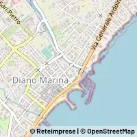 Mapa Diano Marina