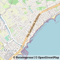 Map Diano Marina