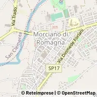 Map Morciano di Romagna
