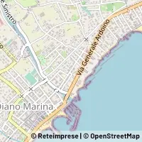 Mapa Diano Marina