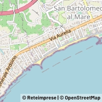 Map San Bartolomeo al Mare