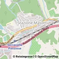 Karta Serravalle Pistoiese