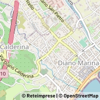 Mapa Diano Marina