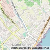 Map Diano Marina