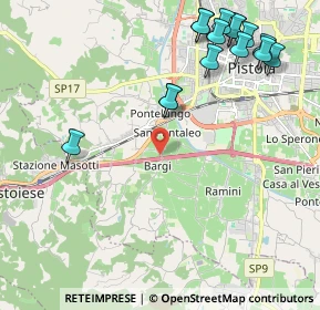 Mappa Via di Bargi, 51100 Pistoia PT, Italia (2.67933)