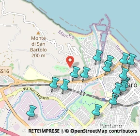 Mappa Str. Rive S. Bartolo, 61121 Pesaro PU, Italia (1.24688)