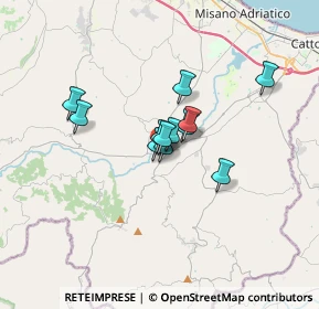 Mappa Via Antonio Fratti, 47833 Morciano di Romagna RN, Italia (2.09917)