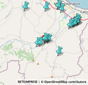 Mappa Via Antonio Fratti, 47833 Morciano di Romagna RN, Italia (4.354)