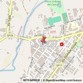 Mappa Via Cava, 2, 47833 Morciano di Romagna, Rimini (Emilia Romagna)