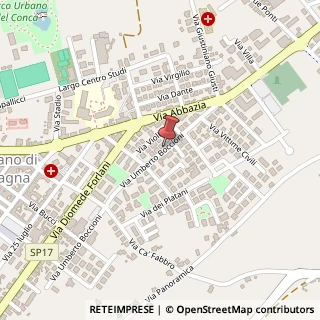 Mappa Via Umberto Boccioni, 22, 47833 Morciano di Romagna, Rimini (Emilia Romagna)