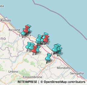 Mappa Via Telesforo Bertozzini, 61121 Pesaro PU, Italia (10.3365)