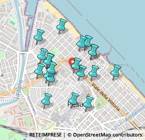 Mappa Via Telesforo Bertozzini, 61121 Pesaro PU, Italia (0.401)