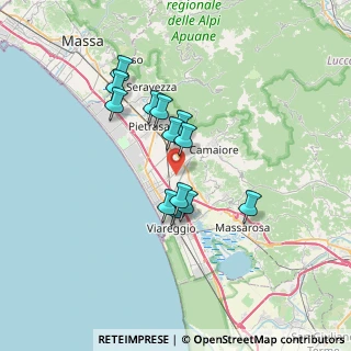 Mappa 55041 Camaiore LU, Italia (5.72385)