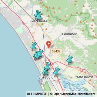 Mappa 55041 Camaiore LU, Italia (4.44167)