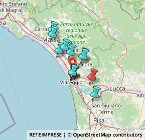 Mappa 55041 Camaiore LU, Italia (8.43462)