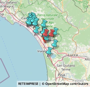 Mappa 55041 Camaiore LU, Italia (10.579)