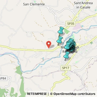 Mappa Via Conca, 47832 San Clemente RN, Italia (0.8895)