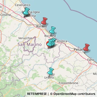Mappa Via Conca, 47832 San Clemente RN, Italia (23.91385)