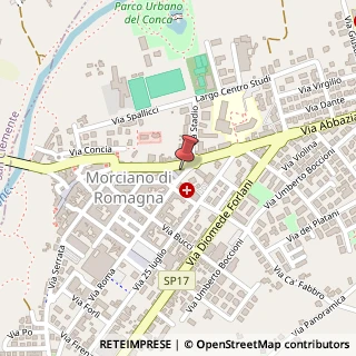 Mappa Via Roma, 2, 47833 Morciano di Romagna, Rimini (Emilia Romagna)