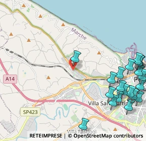 Mappa Via Bormida, 61121 Pesaro PU, Italia (3.1075)