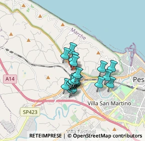 Mappa Via Bormida, 61121 Pesaro PU, Italia (1.18421)