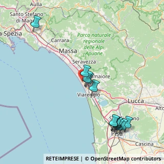 Mappa Via Italia, 55045 Pietrasanta LU, Italia (18.84333)