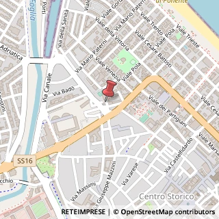 Mappa Via Antinori Orazio, 3, 61121 Pesaro, Pesaro e Urbino (Marche)
