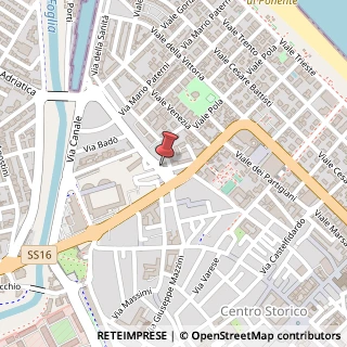 Mappa Via Antonio Cecchi, 6, 61121 Pesaro, Pesaro e Urbino (Marche)