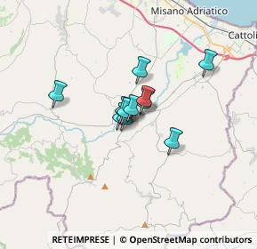 Mappa Via Umberto Boccioni, 47833 Morciano di Romagna RN, Italia (1.84364)