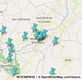 Mappa 47833 Morciano di Romagna RN, Italia (2.01429)