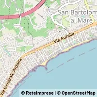 Kaart San Bartolomeo al Mare