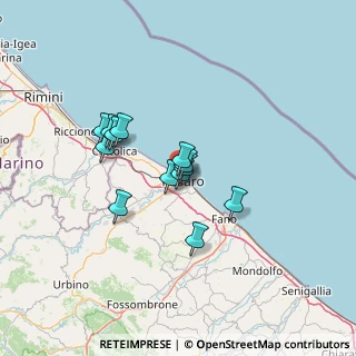 Mappa Via Marco Fulvio Nobiliore, 61121 Pesaro PU, Italia (10.04538)