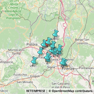 Mappa Via Filippo Lippi, 59013 Montemurlo PO, Italia (9.72867)