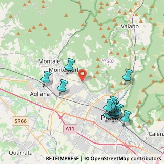 Mappa Via Filippo Lippi, 59013 Montemurlo PO, Italia (4.61267)