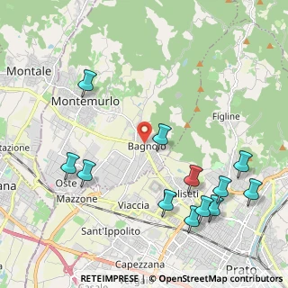 Mappa Via Filippo Lippi, 59013 Montemurlo PO, Italia (2.59583)