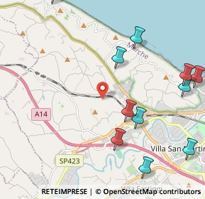 Mappa Strada della Badia, 61121 Pesaro PU, Italia (2.72909)