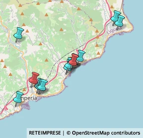 Mappa Via dei Giacinti, 18013 Diano Marina IM, Italia (3.76769)