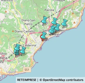 Mappa Via dei Giacinti, 18013 Diano Marina IM, Italia (1.79364)