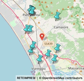 Mappa 55041 Camaiore LU, Italia (4.30143)