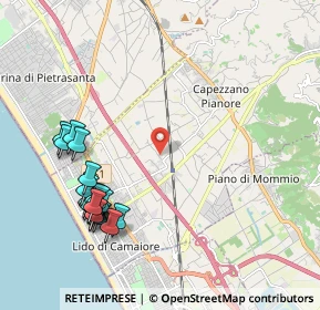 Mappa Via del Paduletto, 55041 Capezzano Pianore LU, Italia (2.4245)