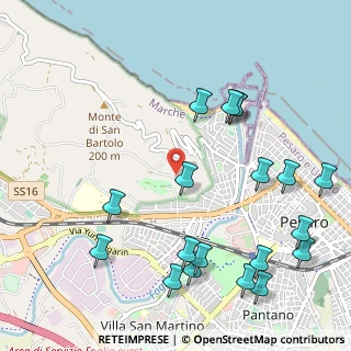 Mappa Strada di S. Bartolo, 61121 Pesaro PU, Italia (1.32)