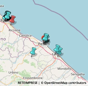 Mappa Viale Guglielmo Marconi, 61121 Pesaro PU, Italia (21.0895)