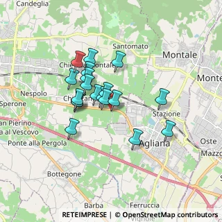 Mappa Via Garcigliana, 51100 Pistoia PT, Italia (1.37105)
