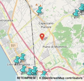 Mappa 55041 Capezzano Pianore LU, Italia (3.81462)
